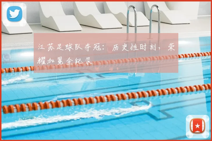 江苏足球队夺冠:历史性时刻,荣耀加冕全纪录